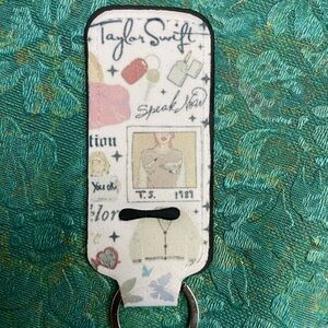 Taylor swift chapstick key chain